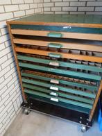 Zetbok / Letterkast / Letterladen, Ophalen