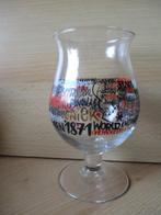 Duvel bierglas  Kunstopdruk door Denis Meyers, Verzamelen, Biermerken, Verzenden, Zo goed als nieuw, Glas of Glazen, Duvel