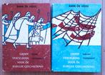 2x Anne de Vries: Vertelboek Bijbelse Geschiedenis  OT + NT, Ophalen of Verzenden