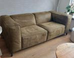 Goossens Wonen 3-zits bank - Olijfgroen, Huis en Inrichting, Ophalen, Gebruikt, Driepersoons, 75 tot 100 cm