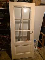 Linksdraaiende opdekdeur, Ophalen, Gebruikt, 80 tot 100 cm, Binnendeur