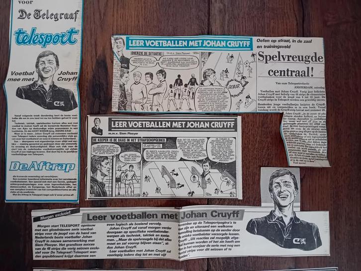 Uniek: leer voetballen met Johan Cruyff  - origineel, Verzamelen, Sportartikelen en Voetbal, Zo goed als nieuw, Ajax, Ophalen of Verzenden