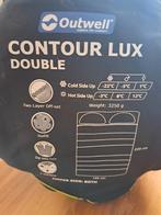 Outwell Contour Luxe Double Slaapzak 2 persoons, Caravans en Kamperen, Ophalen, Zo goed als nieuw