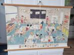 vintage schoolplaat, Antiek en Kunst, Ophalen of Verzenden, Overige thema's