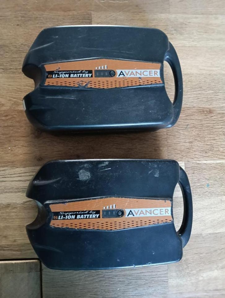 accu fiets 24V 2x, Fietsen en Brommers, Fietsaccessoires | Fietsaccu's, Gebruikt, Ophalen of Verzenden