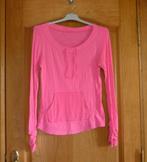 Fluo fuchsia roze shirt met lange mouwen van H&M Maat XS, Kleding | Dames, T-shirts, Maat 34 (XS) of kleiner, Ophalen of Verzenden
