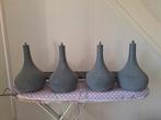 Eetjamer hanglamp beton look, Ophalen, Zo goed als nieuw, Metaal