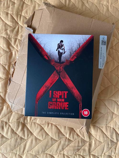 I Spit on your Grave BlueRay Boxset - Sealed, Cd's en Dvd's, Blu-ray, Nieuw in verpakking, Boxset, Ophalen of Verzenden