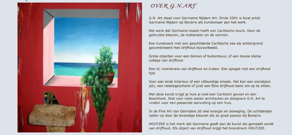 Drijfhout bordjes van Bonaire / Germaine Nijdam Art, Ophalen of Verzenden, Gebruikt