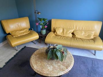 Steiner Paris bank design vintage en fauteuil  beschikbaar voor biedingen