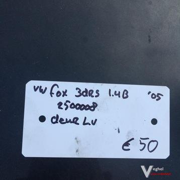 Vw Fox 1.4B 3drs 2006 Wagennr 2500008 PortierLinksvoor beschikbaar voor biedingen