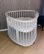 Box beige, Kinderen en Baby's, Boxen, Ophalen, Gebruikt, Driehoekig, In hoogte verstelbaar