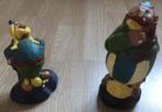ASTERIX - 2 OUDE BEELDJES, Ophalen of Verzenden, Asterix en Obelix, Zo goed als nieuw, Beeldje of Figuurtje