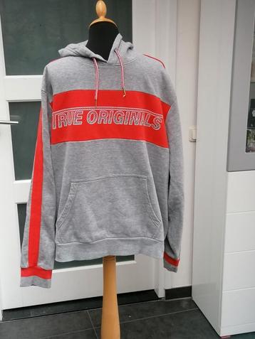 Angelo Litrico geweldige grijs oranje hoodie hoody maat XXL  beschikbaar voor biedingen