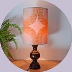 Vintage lampenvoet van gedraaid hout., Huis en Inrichting, Lampen | Tafellampen, Verzenden, Vintage, retro, klassiek, eclectisch, bohemien