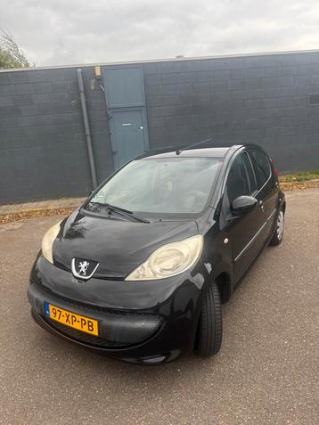 TOP Peugeot 107 1.0 12V 5DR 2007 Zwart beschikbaar voor biedingen