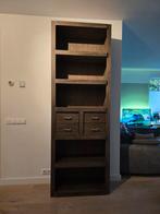 Henders & Hazel Boekenkast Massief Hout, Huis en Inrichting, Ophalen, 200 cm of meer, 50 tot 100 cm, Met lade(s)
