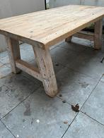 Massief Eiken Tafel - 2m x 1m - A-Poot, Huis en Inrichting, Tafels | Eettafels, Ophalen, Gebruikt, Eikenhout, 200 cm of meer
