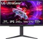 LG UltraGear 27GR83Q-B – 27 inch QHD 240Hz Gaming Monitor, Computers en Software, Monitoren, Gaming, IPS, In hoogte verstelbaar