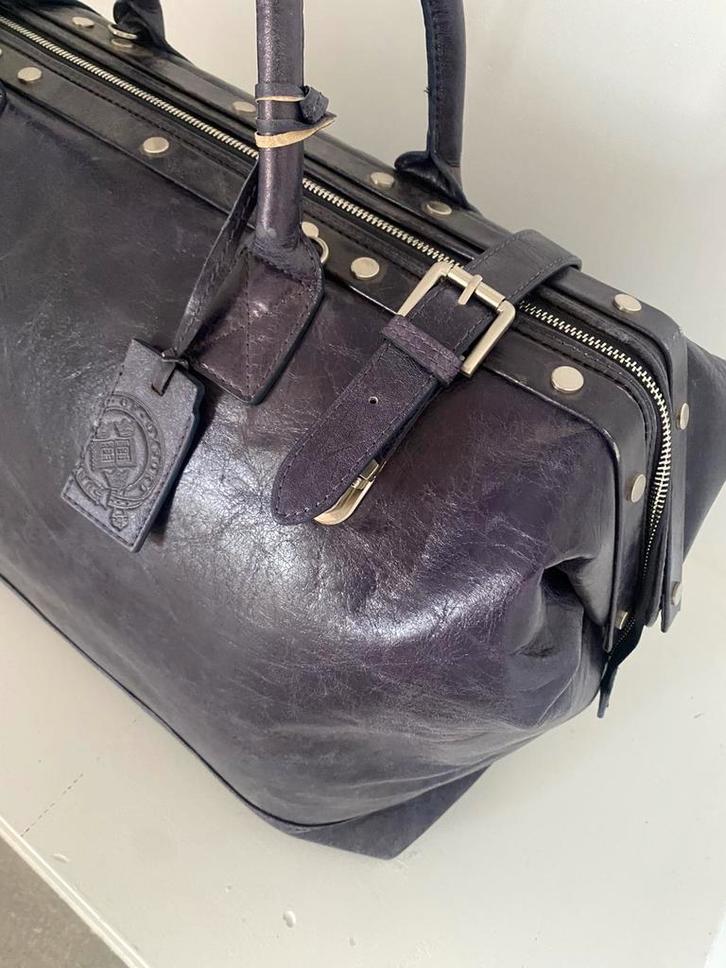 Timothy Oulton | leather weekender  —Oxford collection, Sieraden, Tassen en Uiterlijk, Tassen | Reistassen en Weekendtassen, Zo goed als nieuw