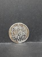 2 stuiver Holland 1778, Postzegels en Munten, Munten | Nederland, Vóór koninkrijk, Zilver, Losse munt, Overige waardes