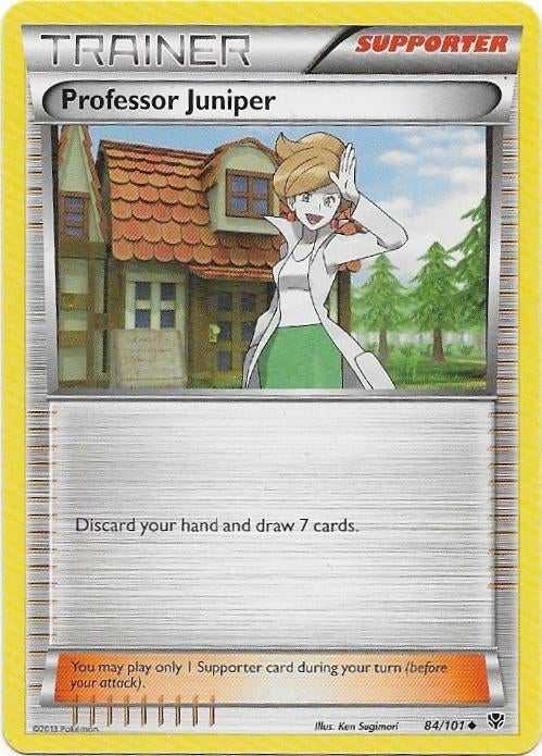 Plasma Blast,  Professor Juniper [uncommon] 84/101, Verzenden, Nieuw, Losse kaart