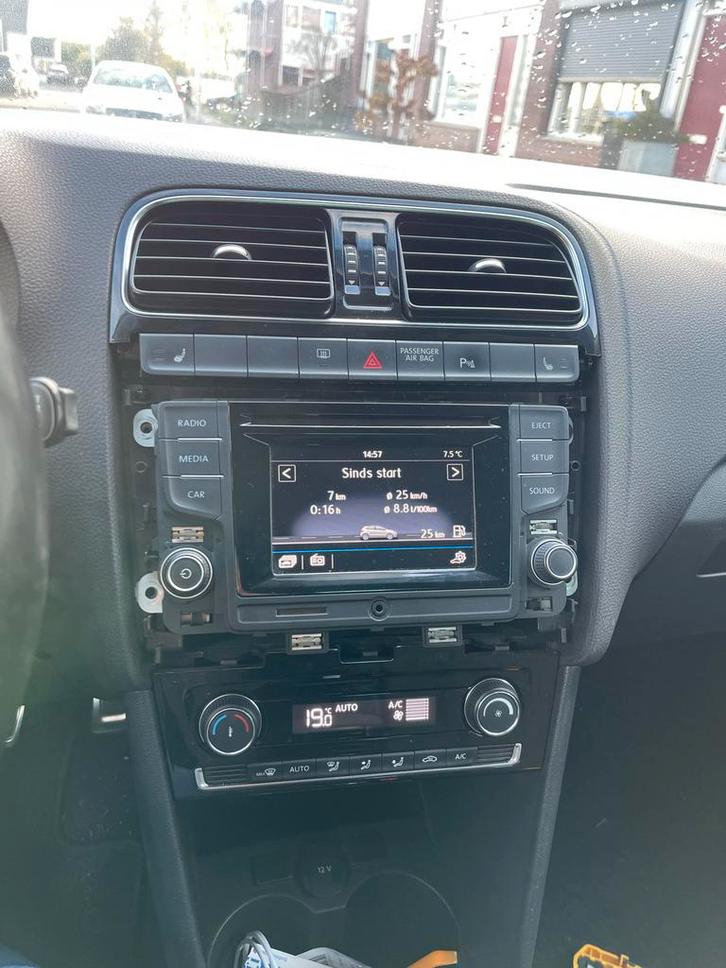 Polo 6C Radio CD Speler + eventueel Zwarte Frame, Auto-onderdelen, Elektronica en Kabels, Volkswagen, Gebruikt, Ophalen