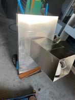 RVS Afzuigkap  voor een kookeiland zeer krachtig 2 motoren, Witgoed en Apparatuur, Gebruikt, Ophalen of Verzenden, Vrijstaand