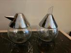 Design vintage roomstel BMF chroom en glas, Glas of Glazen, Ophalen of Verzenden, Overige stijlen, Glas