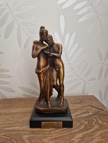 Amore en Psyche brons beeldje beschikbaar voor biedingen