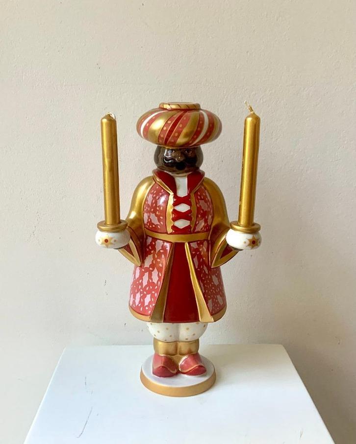 Villeroy Boch Melchior rookmannetje Raucherman groot, Diversen, Kerst, Zo goed als nieuw, Ophalen of Verzenden