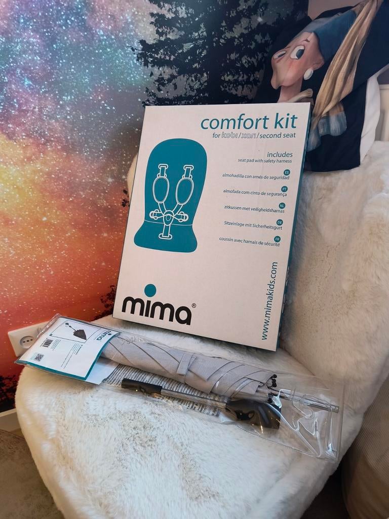 Mima Parasol Lichtgrijs - Nieuw in Verpakking, Ophalen of Verzenden, Nieuw, Overige merken