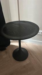 Mooie zwarte side table bijzettafeltje merk WOOOD, Ophalen of Verzenden, Zo goed als nieuw, Rechthoekig, 50 tot 100 cm