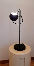 Eyeball lamp Space Age lamp mat zwart verstelbaar mooi, Ophalen, Gebruikt, Vintage retro seventies design, Metaal