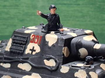 6 Model Tanks - Diverse WWII Tanks beschikbaar voor biedingen