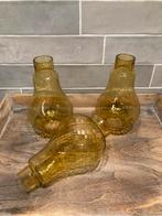 Vintage lampenkapje (200325), Huis en Inrichting, Lampen | Lampenkappen, Gebruikt, Bruin, Ophalen of Verzenden, Overige vormen