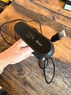 Trust Webcam 23637 met privacy schuif, Computers en Software, Webcams, Ophalen of Verzenden, Zo goed als nieuw, Windows, Monitorclip