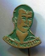 Coen Moulijn groen op koper voetballer speldje( S_133 ), Verzenden, Nieuw, Sport, Speldje of Pin