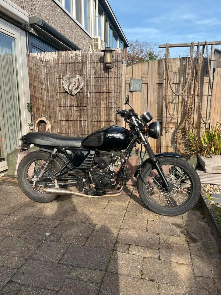 Hanway Raw 50 - Custom Look, Fietsen en Brommers, Brommers | Crossbrommers, Gebruikt, Overige merken, Ophalen of Verzenden