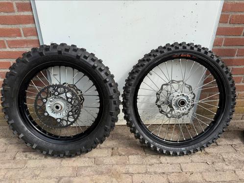 Mooie set Excel Enduro wielen KTM EXC EXC-F Husqvarna FE TE, Motoren, Onderdelen | Merk-onafhankelijk, Gebruikt, Ophalen