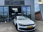 Volkswagen Scirocco 1.4 Kleppen Rvs 19inch wit leder!, Te koop, Geïmporteerd, 122 pk, Benzine