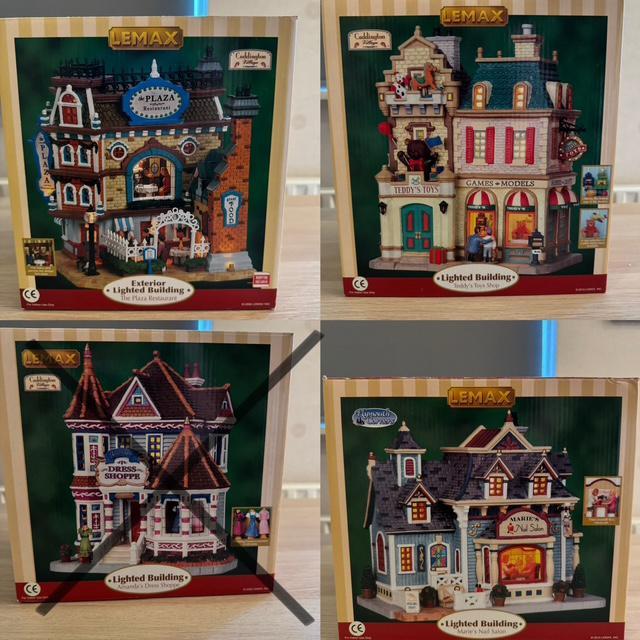 Lemax huisjes, Diversen, Kerst, Zo goed als nieuw, Ophalen of Verzenden