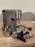 De'Longhi Dedica Style EC685.BK - Pistonmachine - Silver, Witgoed en Apparatuur, Koffiezetapparaten, Gebruikt, Verzenden, Espresso apparaat