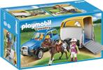 Playmobil Voertuig met Paardentrailer - 5223, Ophalen of Verzenden, Nieuw, Complete set