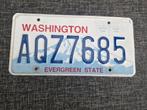 Kentekenplaat USA Nummerbord Nummerplaat License Plate Washi, Ophalen of Verzenden, Gebruikt, Auto's