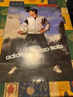 Poster Vintage Adidas Enzo Scifo, Verzamelen, Posters, Sport, Ophalen of Verzenden, Zo goed als nieuw, Rechthoekig Staand