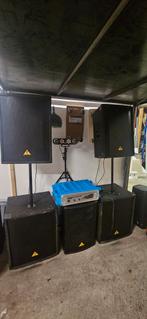 behringer set, Ophalen, Gebruikt, P.A.
