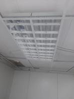 Systeem plafond lampen, Huis en Inrichting, Lampen | Plafondlampen, Ophalen, Gebruikt, Metaal