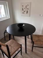 Ikea Lisabo Ronde Eettafel (Round Table), Ophalen, 100 tot 150 cm, Zo goed als nieuw, Vier personen