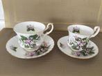 Royal Albert MAYFLOWER  DAMES EN HERENKOPJE € 15,00 🎄🎁, Verzamelen, Ophalen of Verzenden, Nieuw, Porselein, Kop en/of schotel